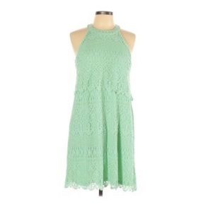 Alya mint green dress